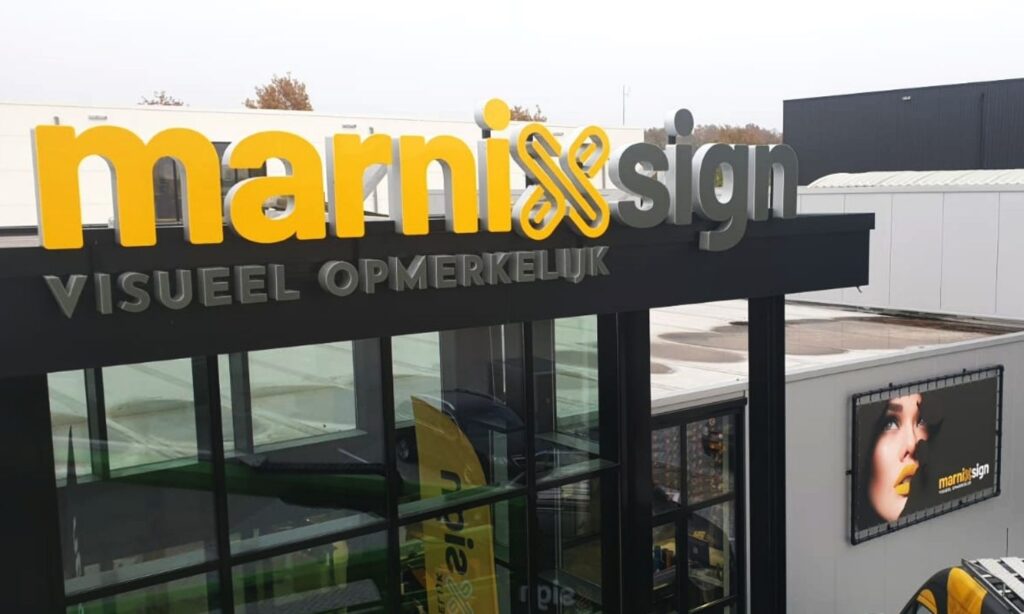visuele reclame en signing