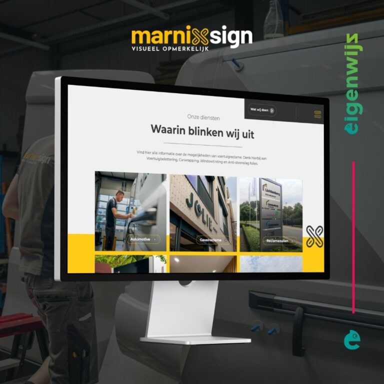visuele reclame en signing